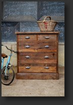 pine plank chest