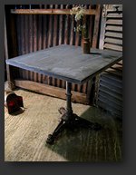 square bistro table