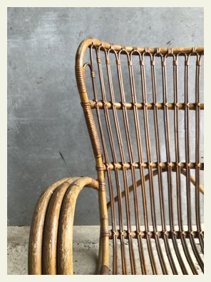 Bamboo Cane Armchair 1